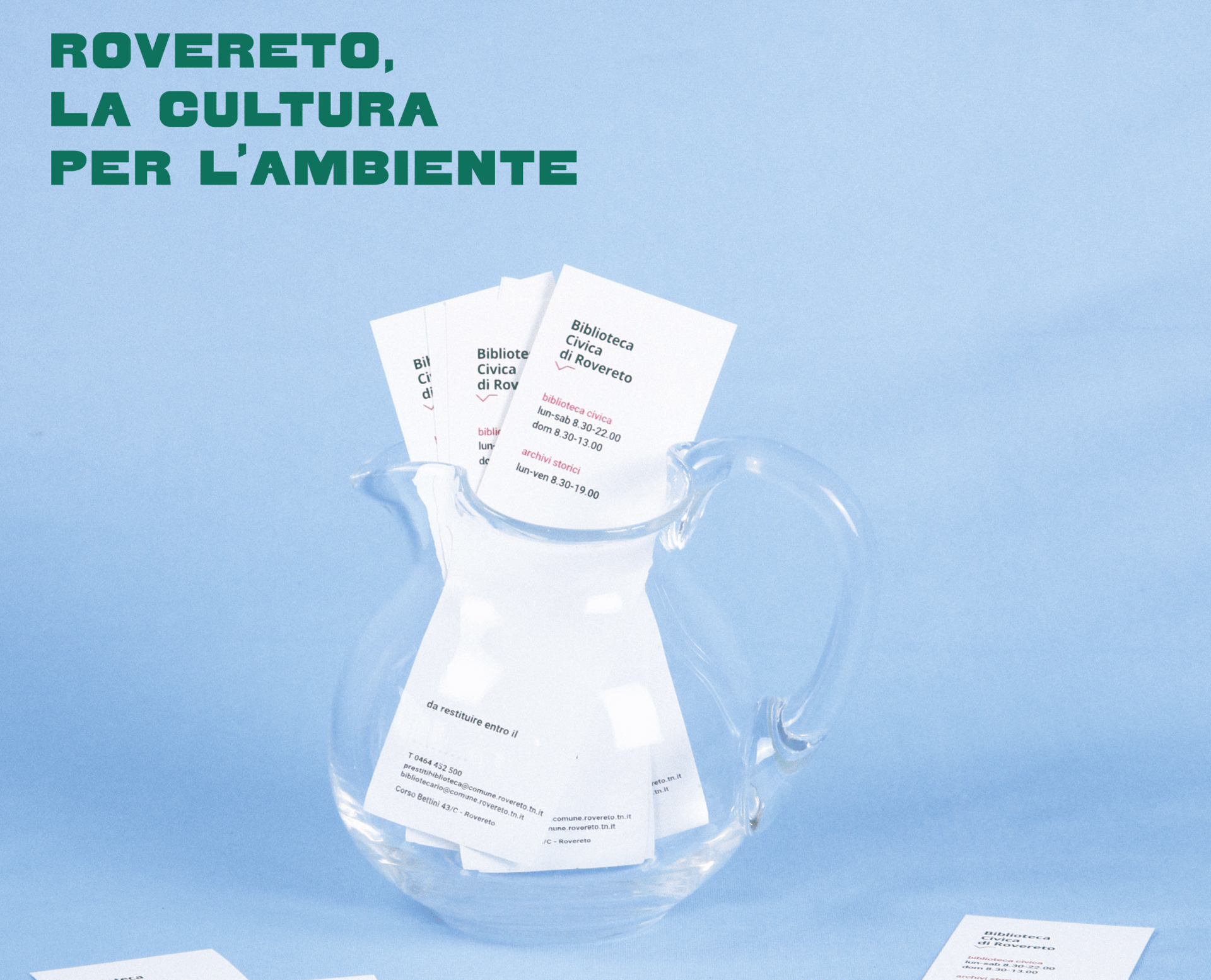 Immagine: In Biblioteca l'acqua scorre come le pagine