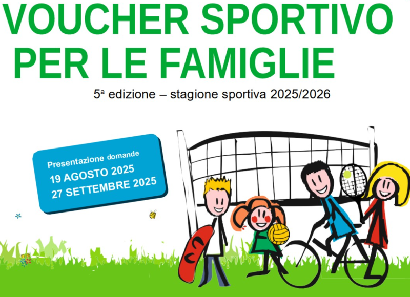 Voucher sportivo 2025/2026 