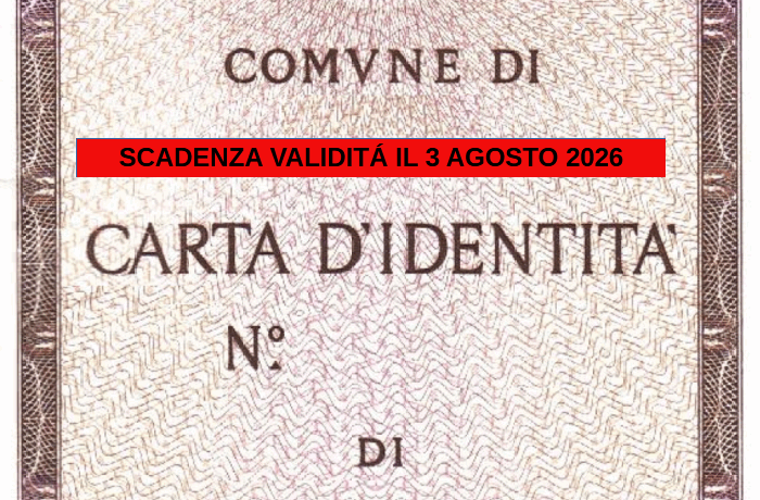 Immagine: carta identità