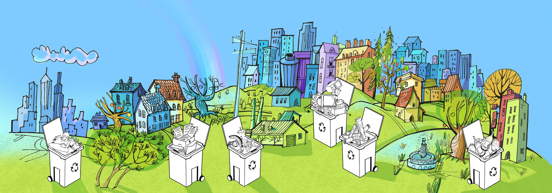 Immagine: comuni ricicloni