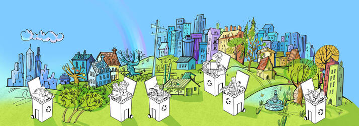 Immagine: comuni ricicloni