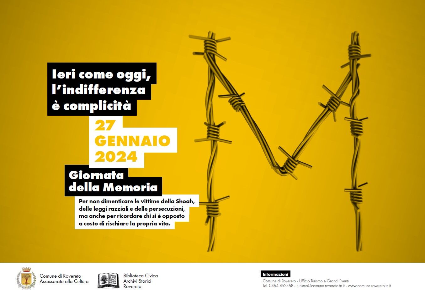 Immagine: Giornata Memoria 2024 a