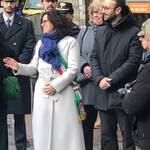Immagine: Giorno del ricordo 2025 Da sx Canova, Robol, Russo