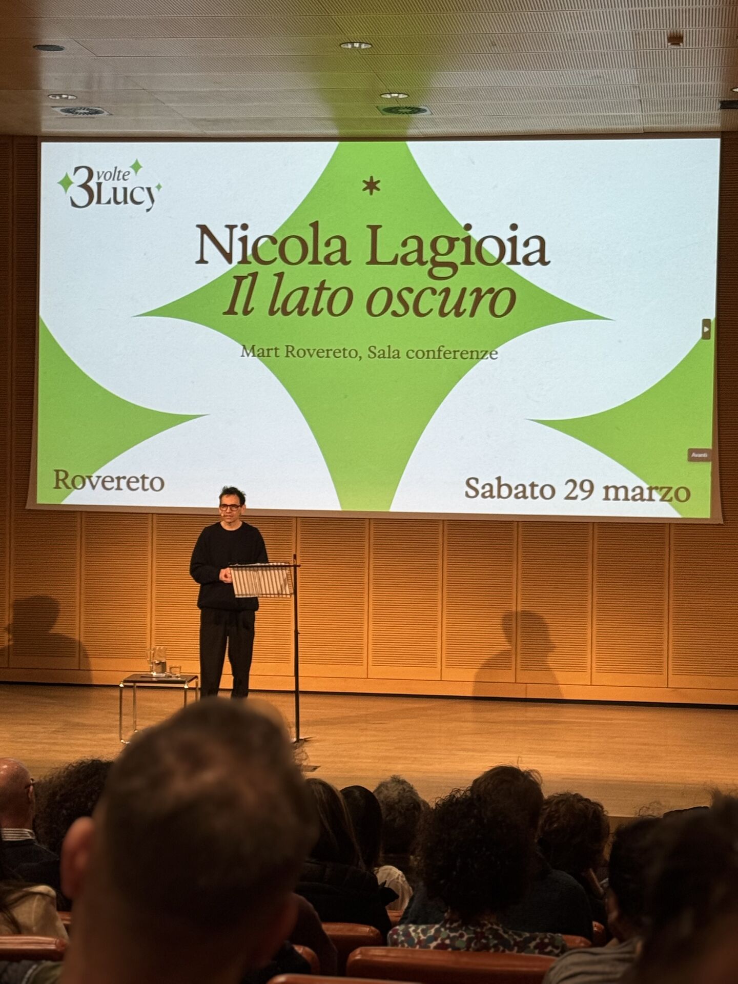 Immagine: Lucy 2025 Nicola Lagioia, direttore srtistico festival 2