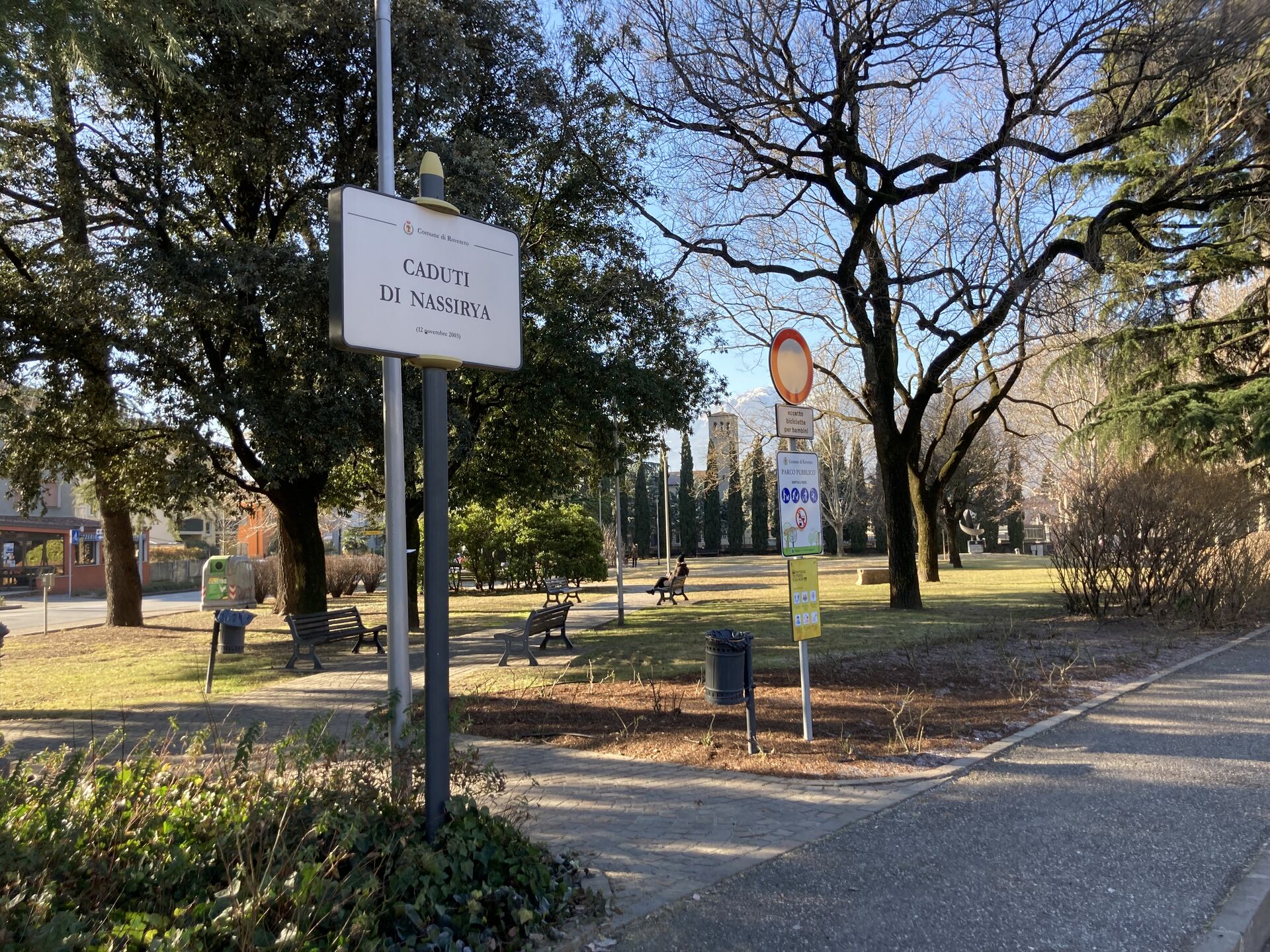 Immagine: Parco Caduti di Nassirya