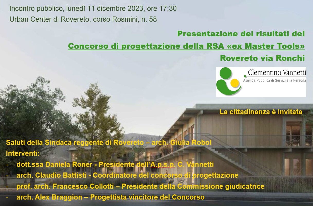 Immagine: Progetto RSA ex Master Tools