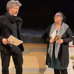 Immagine: Renato Zanella e Micol Cossali in conferenza stampa