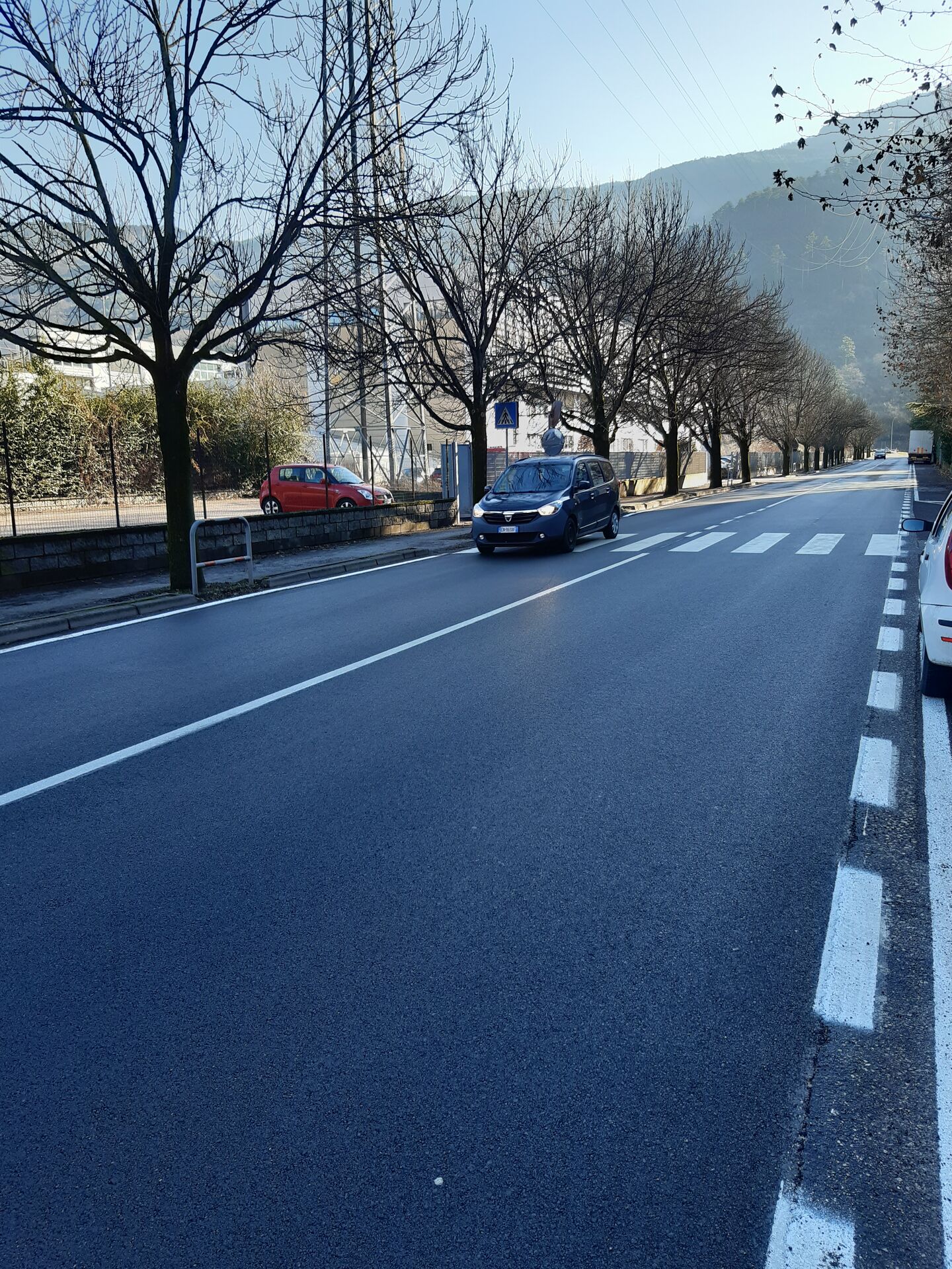 Immagine: Viale del Lavoro asfaltatura