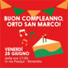 immagine buon compleanno orto