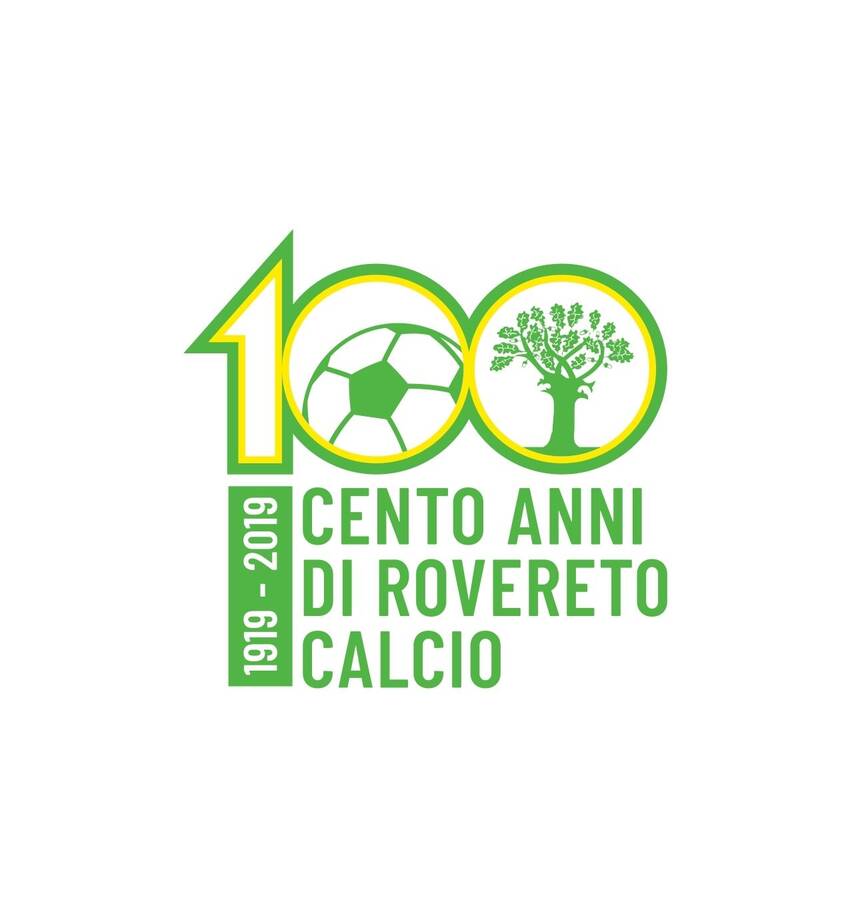 logo centenario Rovereto calcio