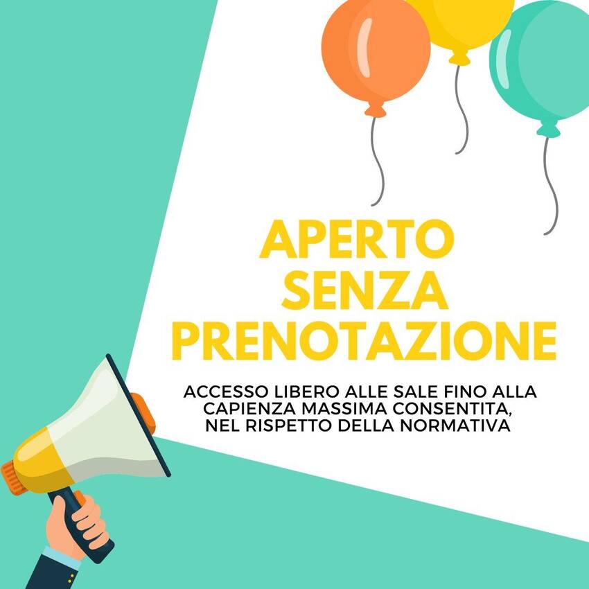 Aperto senza prenotazione. Nuovo protocollo in Biblioteca