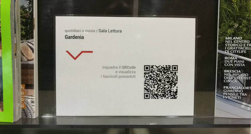 QRCode di un periodico