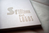 immagine della copertina del libro, costituita da semplice titolo su base bianca (foto Carlotta Giardini)