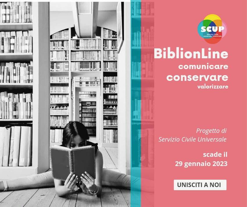 SCUP 2023 BiblionLine locandina