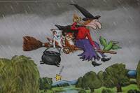 particolare dal libro "La strega Rossella"