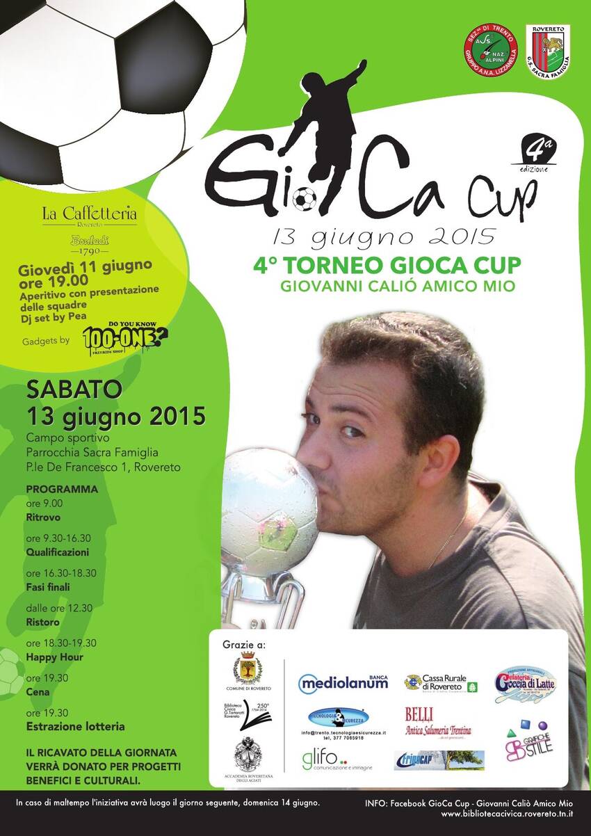 manifesto GioCa Cup 2015 manifesto GioCa Cup 2015