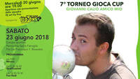 Particolare della locandina 2018 del torneo Gioca Cup