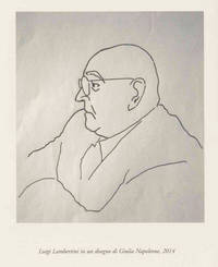 Luigi Lambertini in un disegno di Giulia Napoleone