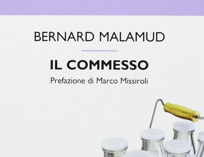 Copertina del libro "Il Commesso" di Bernard Malamud Copertina del libro "Il Commesso" di Bernard Malamud