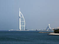 fotografia di Giorgio Ceriani con panorama di Dubai