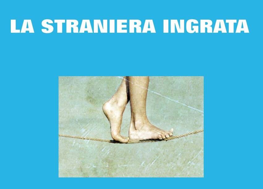 copertina del libro di Irena Brežná "Straniera ingrata" Keller ed.