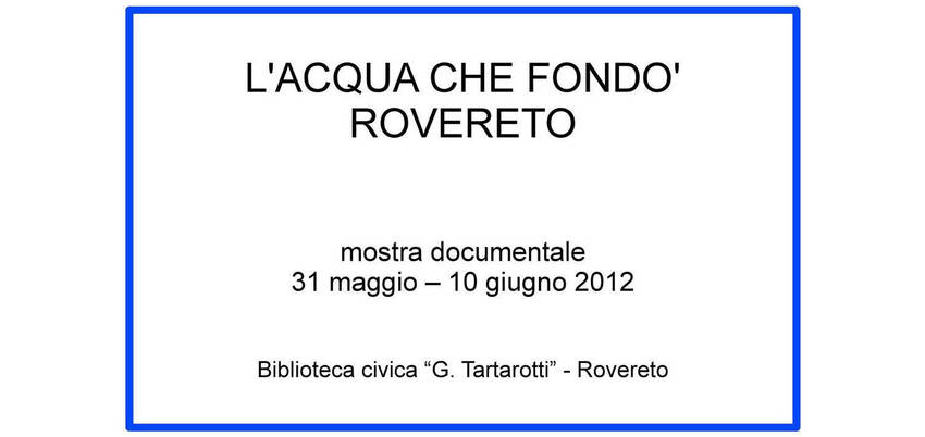 Manifesto originale della mostra svoltasi nel maggio 2012 Manifesto originale della mostra svoltasi nel maggio 2012