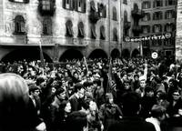 Manifestazione a Trento nel '68