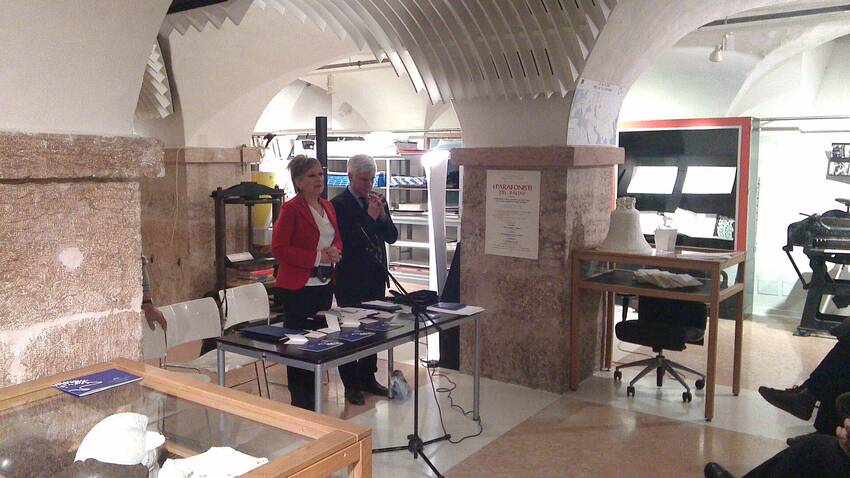 Assessora Giovanna Sirotti e Gianmario Baldi