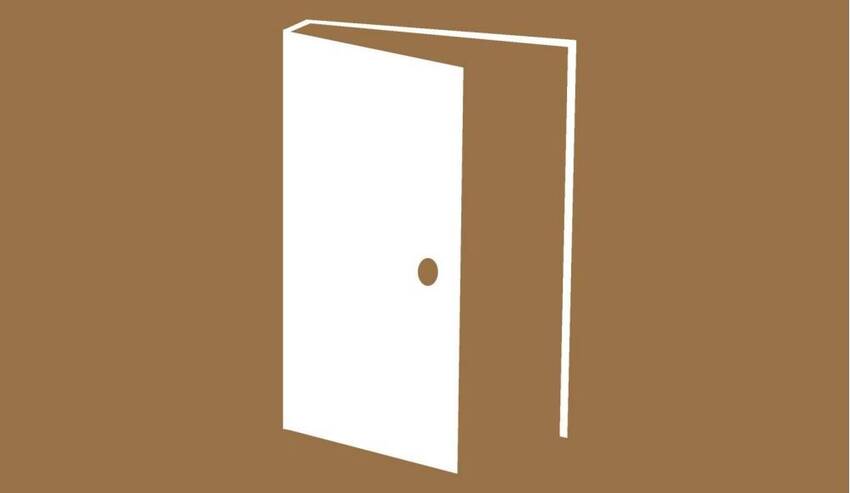 libro stilizzato con sfondo nocciola