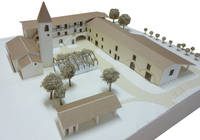 Plastico del progetto di restauro e valorizzazione del maso S. Ilario