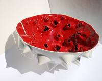 opera in ceramica di Anna Grazia Perlini