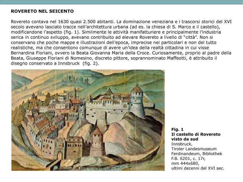 Rovereto nel Seicento