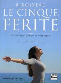 Copertina del libro con una donna sorridente di profilo a braccia aperte sullo sfondo del mare