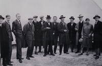 Fotografia storica con personaggi d'epoca