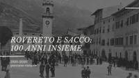 Immagine storica della piazza di Sacco