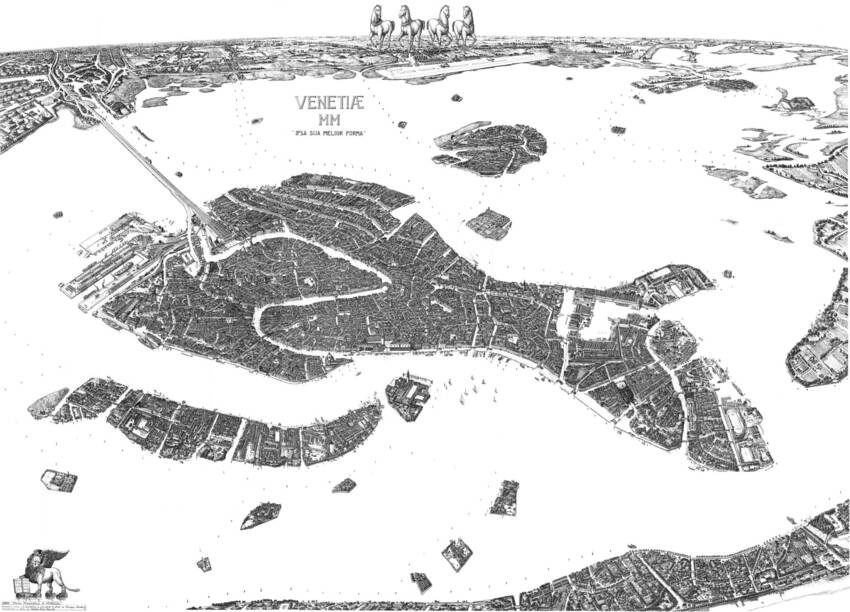 incisione di venezia