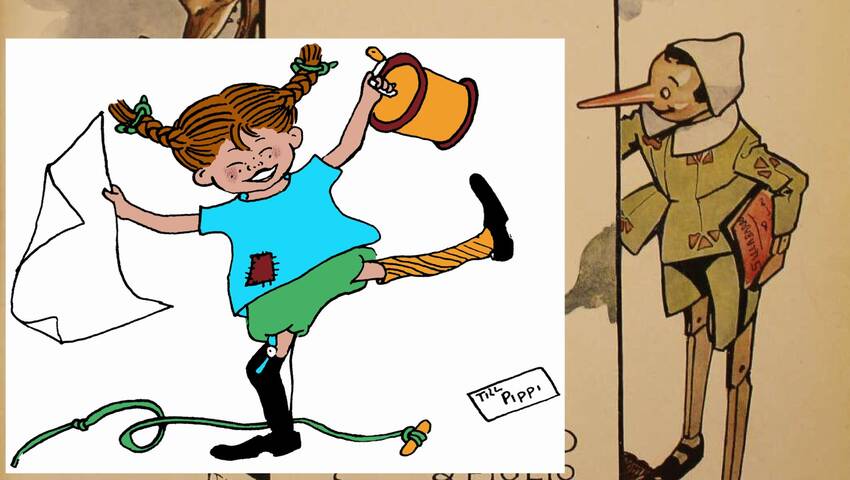 Pinocchio e Pippi