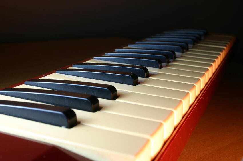 Particolare di pianoforte