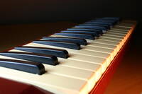 Particolare di pianoforte