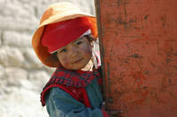 Immagine di bambino boliviano