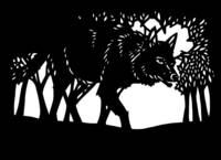 lupo illustrato da Antoine Guilloppé