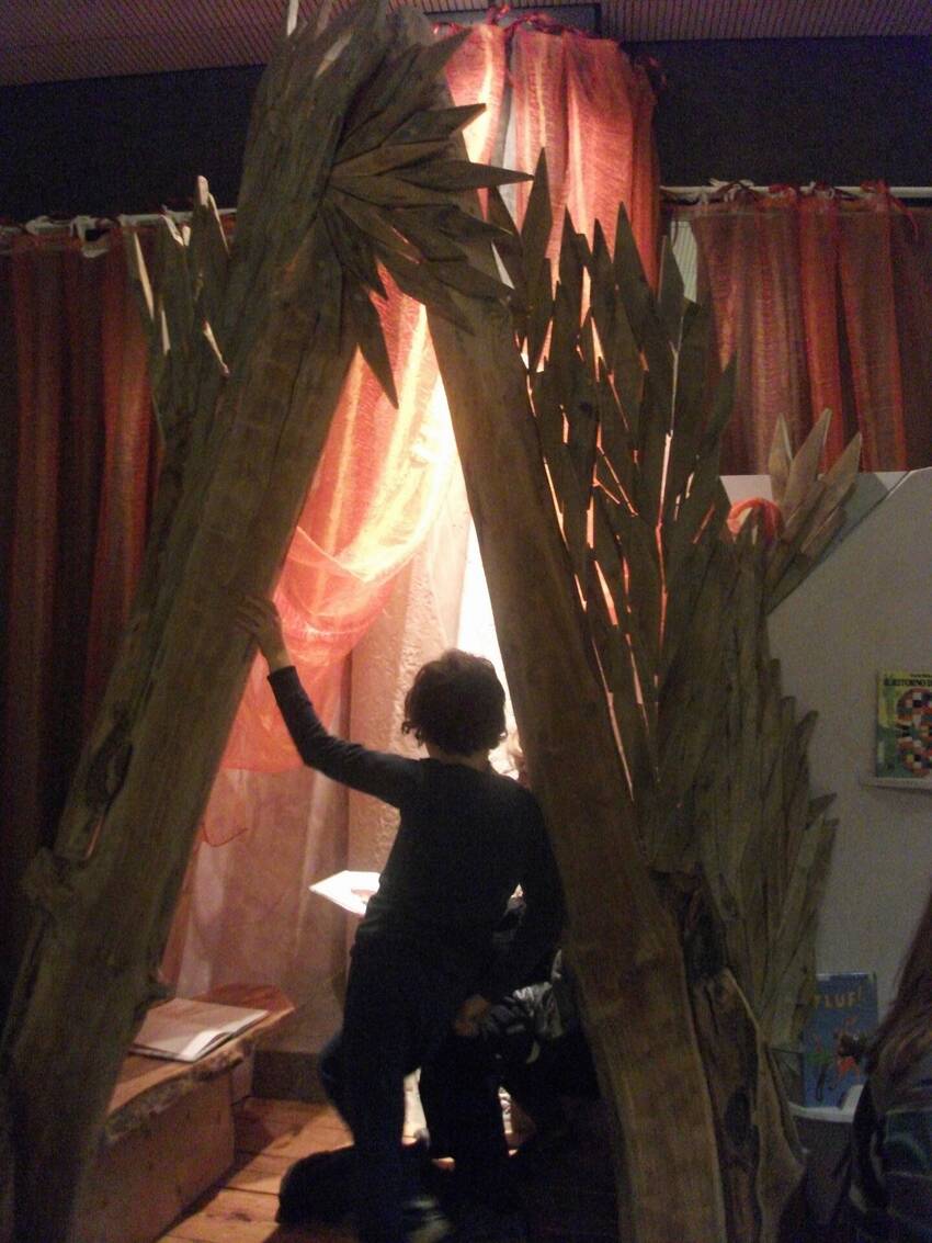 Inaugurazione spazio bambini - bimbo nell'albero 