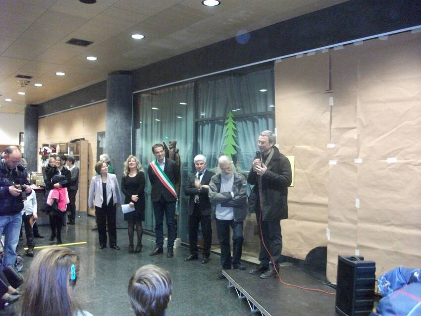 Inaugurazione spazio bambini - autorità