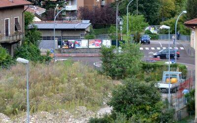 il cantiere all'apertura ore 8 e trenta