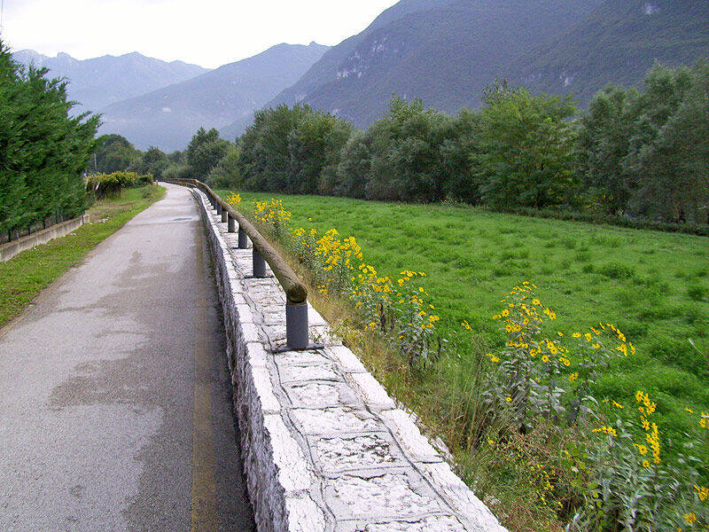 Mappa delle piste ciclabili di Rovereto